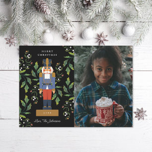 くるみ伝統的割り写真 シーズンカード