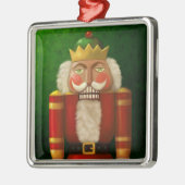 くるみ伝統的割り金属フレームオーナメント メタルオーナメント (左)