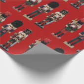 くるみ伝統的割り ラッピングペーパー (角)