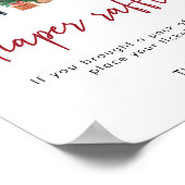 くるみ割りおむつラッフルサイン ポスター (角)