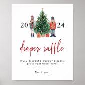 くるみ割りおむつラッフルサイン ポスター (正面)