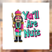 くるみ割りおもしろいクリスマス ウィンドウサイン (シート2)