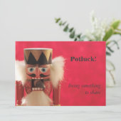 くるみ割りとどんぐり持ち寄りシェア招待 招待状 (スタンド正面)