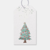 くるみ割りとクリスマスツリー ギフトタグ (裏面)