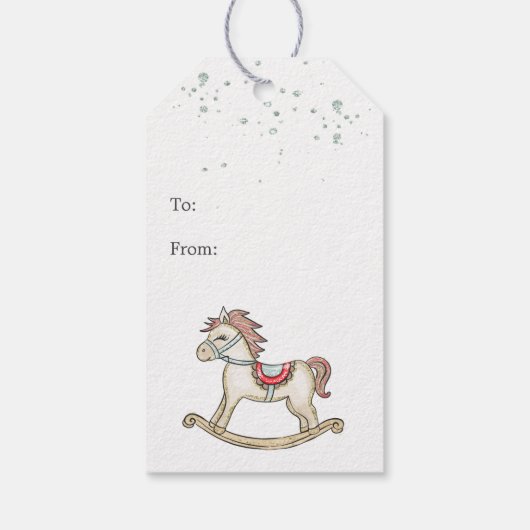 くるみ割りとクリスマスツリー ギフトタグ (裏面)