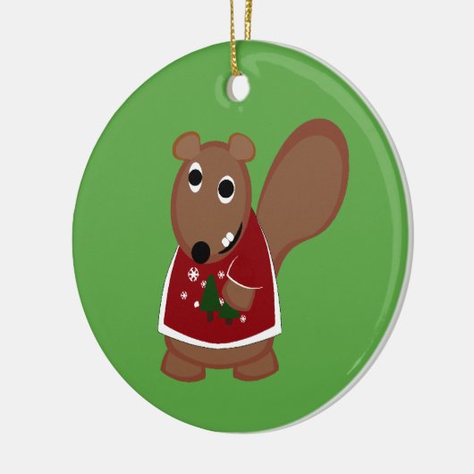 くるみ割りのオーナメント セラミックオーナメント (左)