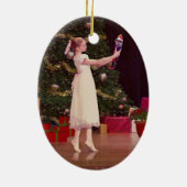 くるみ割りのクリスマスのオーナメント セラミックオーナメント (裏面)