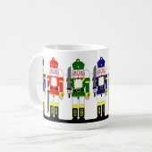 くるみ割りのクリスマスのバレエのギフト コーヒーマグカップ (正面左)