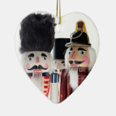 くるみ割りのハートのオーナメント セラミックオーナメント (右)