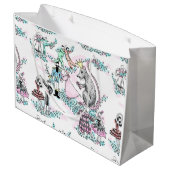 くるみ割りのバレエのギフトバッグ ラージペーパーバッグ (裏面アングル)