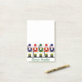 くるみ割りのパーソナライズなクリスマスのバレエのギフト ポストイット (デスク上)