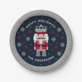 くるみ割りのパーティーのプレート ペーパープレート