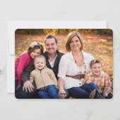 くるみ割りの休日の写真カード シーズンカード (裏面)