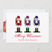 くるみ割りの休日の写真 シーズンカード (正面/裏面)