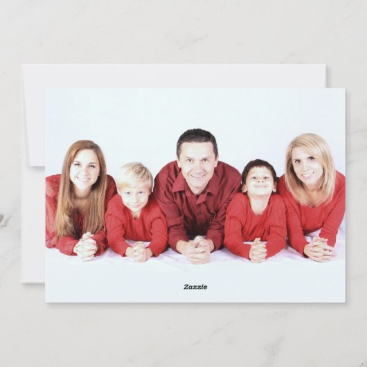 くるみ割りの休日の写真 シーズンカード (裏面)