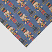 くるみ割りの戦わない兵隊のドラマーの青パターン 薄葉紙 (詳細)