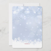 くるみ割りの招待状 招待状 (裏面)