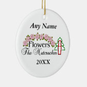 くるみ割りの花 セラミックオーナメント (右)