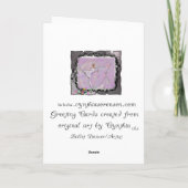 くるみ割りの雪場面324 シーズンカード (裏面)