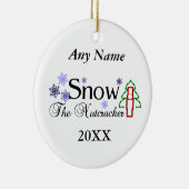 くるみ割りの雪 セラミックオーナメント (右)