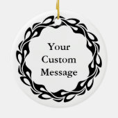 くるみ割りの雪 セラミックオーナメント (裏面)