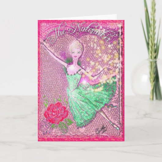 くるみ割りの飛んでいるなバレリーナ353 シーズンカード (正面)