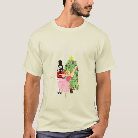 くるみ割りの黒くおよび暗い服装 Tシャツ (正面)
