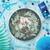 くるみ割りをテーマにしたクリスマス誕生日 ペーパープレート (パーティー)