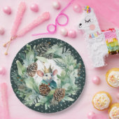 くるみ割りをテーマにしたクリスマス誕生日 ペーパープレート (パーティー)