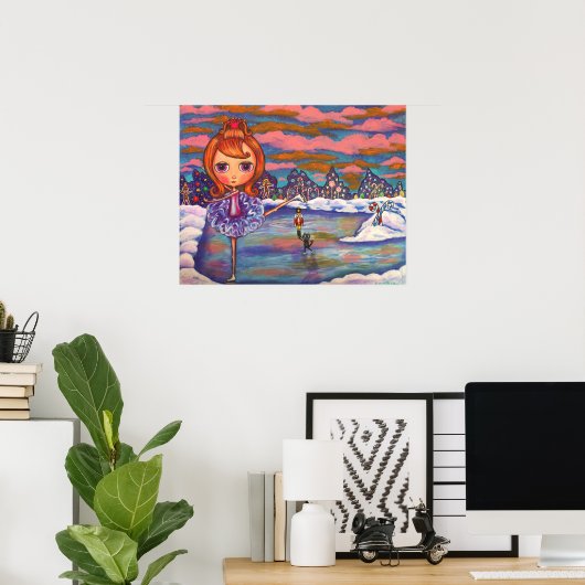 くるみ割りアイスバレエのポスター ポスター (ホームオフィス)