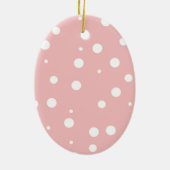 くるみ割りイラストレーションクリスマスデザインクラシックC セラミックオーナメント (裏面)