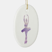 くるみ割りイラストレーションクリスマスデザインクラシックC セラミックオーナメント (右)