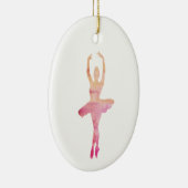 くるみ割りイラストレーションクリスマスバレリーナ セラミックオーナメント (右)