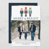 くるみ割りカスタムフォトホリデーカード シーズンカード (正面/裏面)