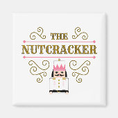 くるみ割りカークリスマスダンス広場 マグネット (正面)