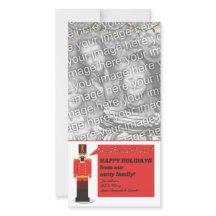 くるみ割りカーハッピーホリデー、フォトカードテンプレート