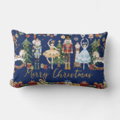 くるみ割りカービンテージクリスマス ランバークッション (正面)