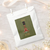 くるみ割りカーホリデーギフトクリスマスプレゼントバッグ フェイバーバッグ (クリップ留めされた状態)