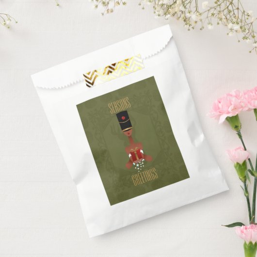 くるみ割りカーホリデーギフトクリスマスプレゼントバッグ フェイバーバッグ (封をした状態)