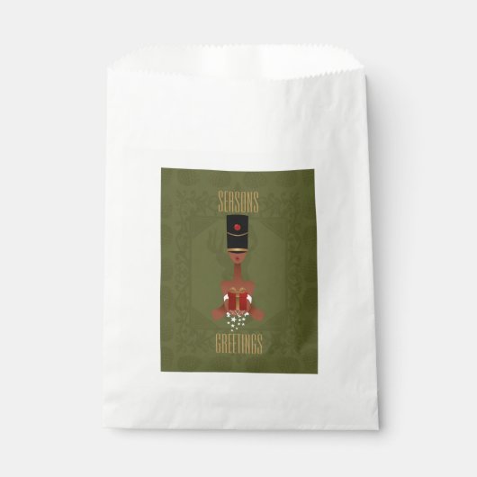 くるみ割りカーホリデーギフトクリスマスプレゼントバッグ フェイバーバッグ (正面)