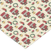 くるみ割りカーホリデークリスマス ショートテーブルランナー (コーナー)