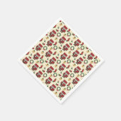 くるみ割りカーホリデークリスマス スタンダードカクテルナプキン (角)