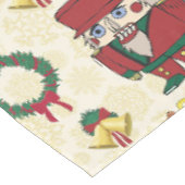くるみ割りカーホリデークリスマス テーブルクロス (アングル)