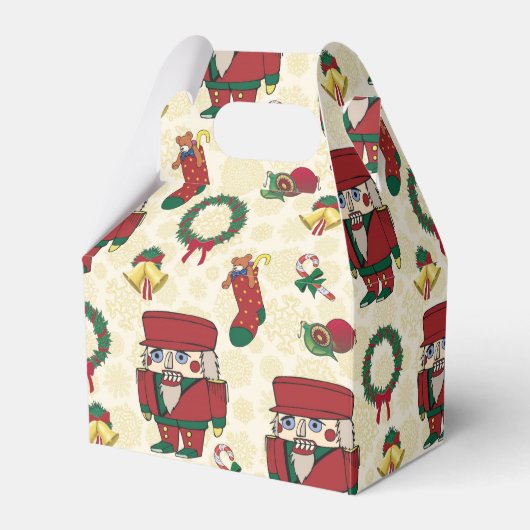 くるみ割りカーホリデークリスマス フェイバーボックス (正面サイド)