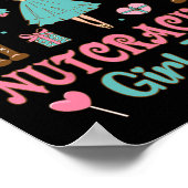 くるみ割りガールエラのピンクくるみ割りグループChris ポスター (角)