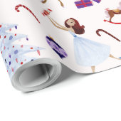 くるみ割りキャラクター兵士マウスキング玩具 ラッピングペーパー (ロールコーナー)