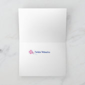 くるみ割りキングスメリークリスマスドイツカード カード (内部)