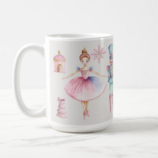 くるみ割りクラシックマグカップ コーヒーマグカップ (左)