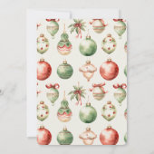 くるみ割りクラッキングクリスマスホリデーパーティー 招待状 (裏面)