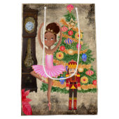 くるみ割りクララ法クリスマスイブ ミディアムペーパーバッグ (裏面)